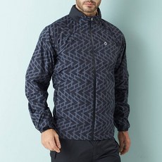 sunderland 男士圖案印花雨衣兩件式套裝, 炭灰色, 1套