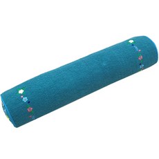 HINOKI ART 頂級扁柏方塊型顆粒刺繡枕, 薄荷綠, 1個