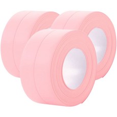 DAILYSHARE PVC 縫隙阻擋防水膠帶 3.8cm x 3.2m, 3個, 粉色