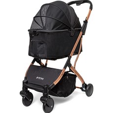 Petniz 寵物推車 PNZ-DS01, 黑色, 1個