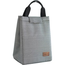 Salrimuibalgyeon 手提保冷便當袋, 時尚黑