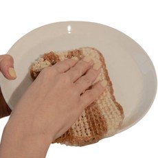 Ecoplease 玉米菜瓜布, 混合顏色, 1個, 5入