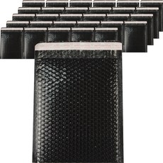 Inp 輕量黑色快遞安全氣泡袋, 70個