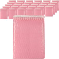 Inp 宅配安全氣泡信封袋 重量 粉紅色, 40個