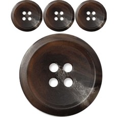 동대문단추왕 고급 무광 코트 가디건 큰 사이즈 단추 30mm, BR각시봉, 4개