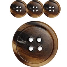 동대문단추왕 고급 무광 코트 가디건 큰 사이즈 단추 30mm, LBR쿠바, 4개