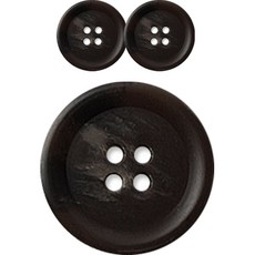 동대문단추왕 고급 무광 코트 가디건 큰 사이즈 단추 40mm, DBR플러스, 3개