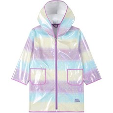 Peter Jensen 女童款Glitter Pop漸層雨衣 PTX63RL52M