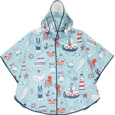 Peter Jensen 兒童款海洋探險Peter變色雨衣 PTX63RL01M