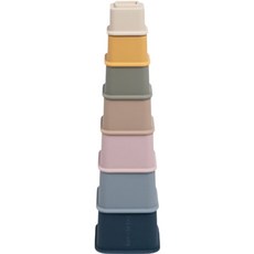 Baby Only 新生兒用矽膠疊疊塔, 1個, 大地色