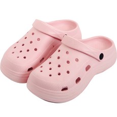 홀리버니 여성용 키높이 PVC 투웨이 아쿠아 샌들 무지 HLBN05885