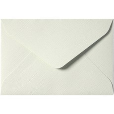 粉彩迷你卡片信封, 灰色, 100個