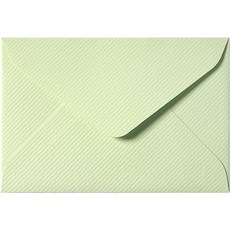 粉彩迷你卡片信封, 綠色, 100個