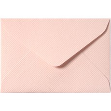 粉彩迷你卡片信封, 粉紅色, 100個