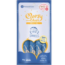 네츄럴코어 메리츄 고양이 간식, 오메가3 + 참치 혼합맛, 56g, 12개 오메가3 + 참치 혼합맛, 56g, 12개