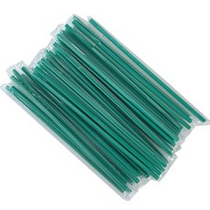 Tinapicnic 綠色Venti長型直式吸管, 500個, 1套