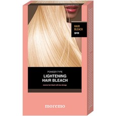 모레모 라이트닝 헤어 블리치 탈색제, 80g, 1개