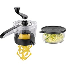 GEFU 螺旋切絲器, 黑色, 1個