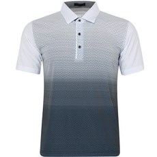 Feraus 男士圓點漸層高爾夫翻領短袖衫 CTM3MY2063