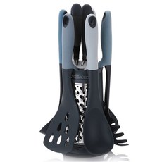 Living Art 多合一廚房工具 9 件套, 深灰色, 9種