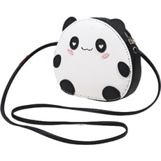 全能熊貓包皮革工藝DIY組, 黑色, 1組