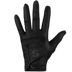 GOuft 男性蜘蛛網反向全動力防滑高爾夫手套 左手配戴, 綠色, 1個