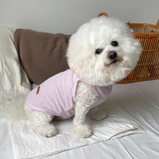 bydamsoomi 狗狗輕量背心, 粉紅色, 1個