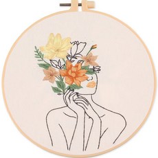 All-rounder Body Art DIY 十字繡套組 B, 混合顏色, 1個