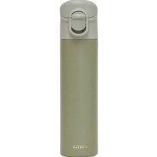 Attic&Base 彈蓋式迷你保溫瓶, 杏仁綠, 180ml