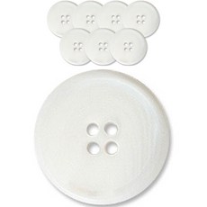 동대문단추왕 고급 무광 코트 가디건 단추 18mm, 멜버른WT, 8개