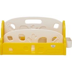 BeneBene 孩童雙面書架收納盒, 黃色