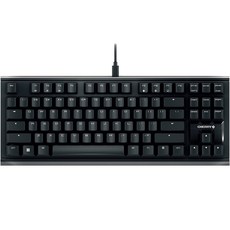 CHERRY 機械式有線無數字鍵盤, 黑色, MX 1.1 TKL (茶軸), 茶軸