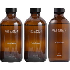 Boedam Nature V擴香室內用擴香 Rainy Garden 200ml+白色花束 200ml*2入組, 雨花園，白色花束, 1組