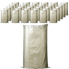 모래 쓰레기 마대 90 x 110 cm, 녹색, 50개