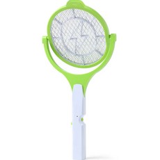 TERTON 超強力電池式360度迷你旋轉捕蚊拍 SIK-F1, 綠色