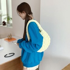 MalangJelly 絎縫半月托特包