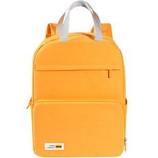 All About簡便收納休閒後背包, 黃色