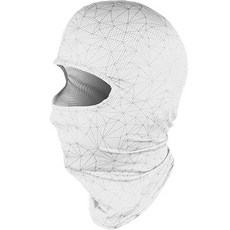 Expeak TERACOOL 巴拉克拉瓦頭套 抗UV 吸濕排汗 AEROKOOL, 白色, 1個