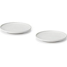 광주요 국산 담시리즈 브런치 접시 15, 2개, 단품, 담백색