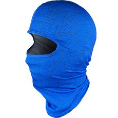 Expeak TERACOOL 巴拉克拉瓦頭套 抗UV 吸濕排汗 AEROKOOL, 藍色, 1個