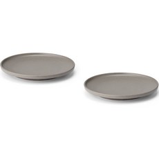 광주요 국산 담시리즈 브런치 접시 15, 2개, 단품, 담회색