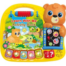 winfun 小熊旋律學習有聲書, 混合色, 1個