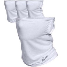 Licata Summer Fit夏季運動涼感口罩 D33304 4入, 混色白