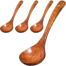 inbloom 原木迷你湯勺 4入, 單一顏色