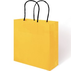 From&To 彩色購物袋 FP14-1 20入, 黃色