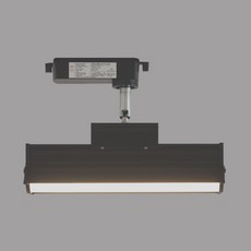 KORLED LED現代軌道投光燈 日光, 黑色