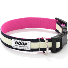 BOOP 반려동물 야광 목줄, 스페이스 네이비