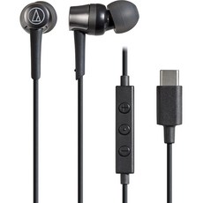 audio-technica 鐵三角 USB Type-C 高品質入耳式耳機, 黑色, ATH-CKD3C