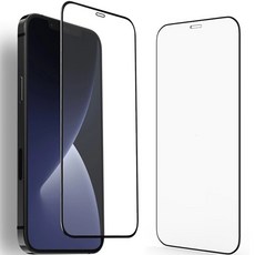 워너프 풀커버 올레포빅 강화유리 액정 휴대폰 보호필름, 2개