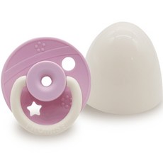 FROMISE 嬰兒安撫奶嘴, 0~36個月, Luna Violet(星球一般款), 1個